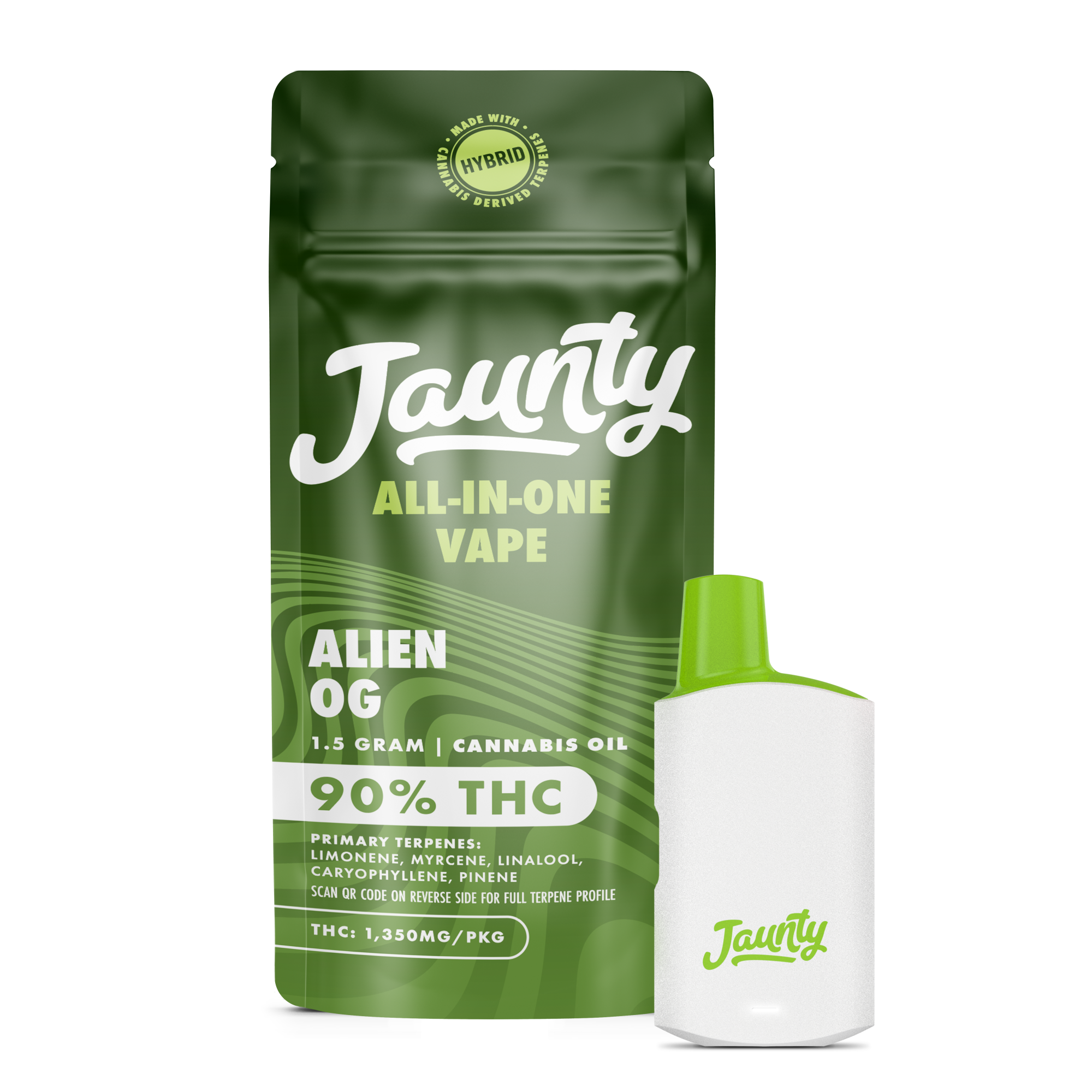 Alien OG (Palms) All-in-One - 1.5g Vape