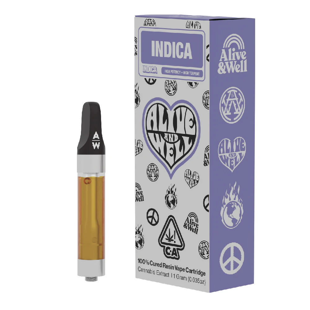 Alive & Well - Alive & Well - 1g Cured Resin Vape - Z (Zkittlez) Main Image