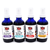 CBD Massage & Body Oil - 1000mg - Healing Rose