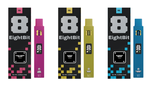 8 BIT BUDS - Jungle OG - Rosin Infused - AIO - 1g