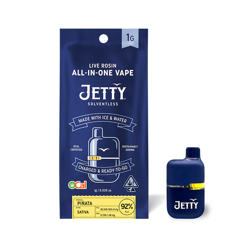 Jetty Extracts - AIO (Mini Tank) - Piñata (OCAL Solventless) - 1g (S) - Jetty Main Image