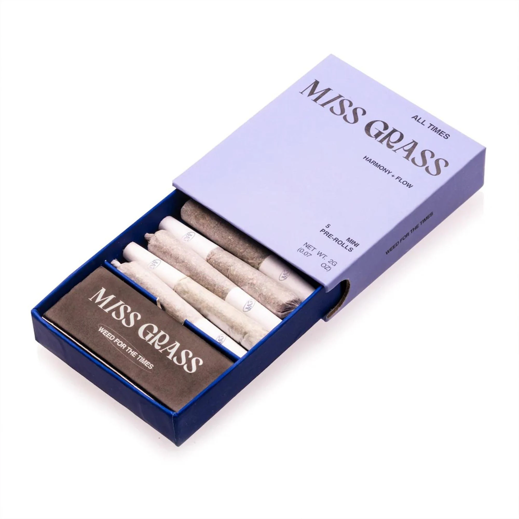 Miss Grass - Chemdawg - All Times 2g-5pk Mini Pre-Rolls 42196 Main Image