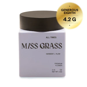 MISS GRASS - Miss Grass | Generous Flower | All Times - Double Stuffed | 4.2g