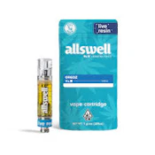 Allswell - Cocoa Dream - Live Resin Vape Cart - 1G