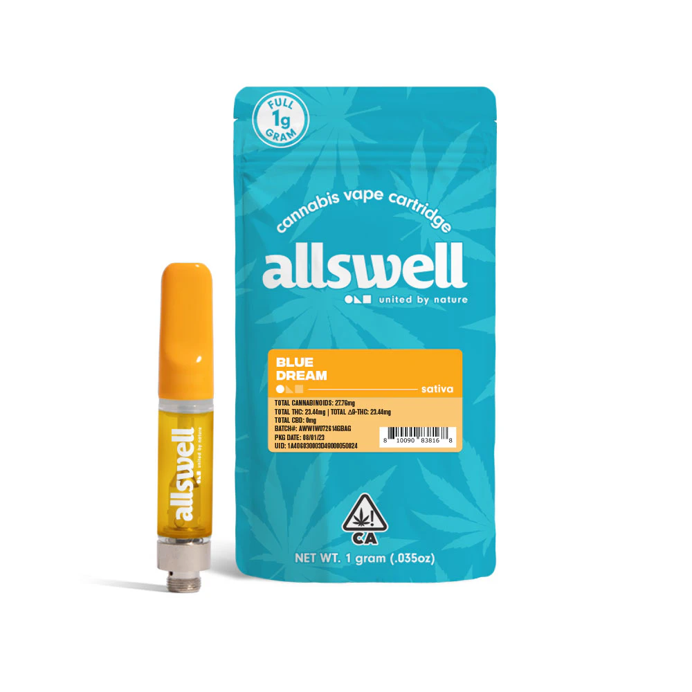 Allswell - Blue Dream | Live Resin Cartridge | 1g Main Image