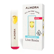 Almora - 1g Solventless Live Rosin AIO - Dutch Treat