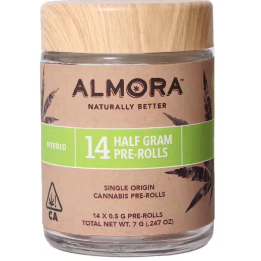 ALMORA FARMS - Almora Farm 14pk Prerolls 7g Wedding Cake Main Image