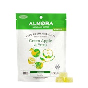 Green Apple & Yuzu Live Resin Gummies 
