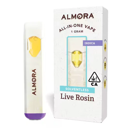 ALMORA FARMS - Almora Farm Live Rosin All In One 1g Master Kush Main Image