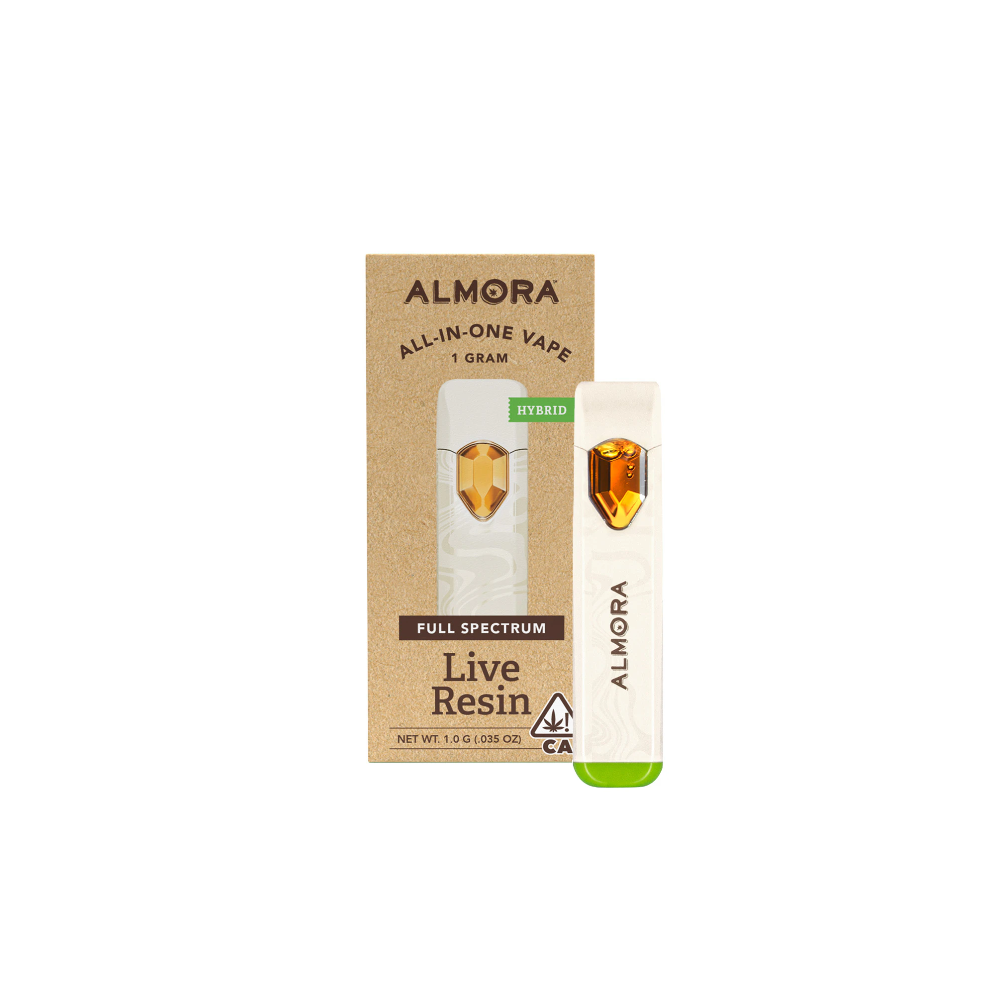 Almora - Papaya Live Resin Disposable Main Image