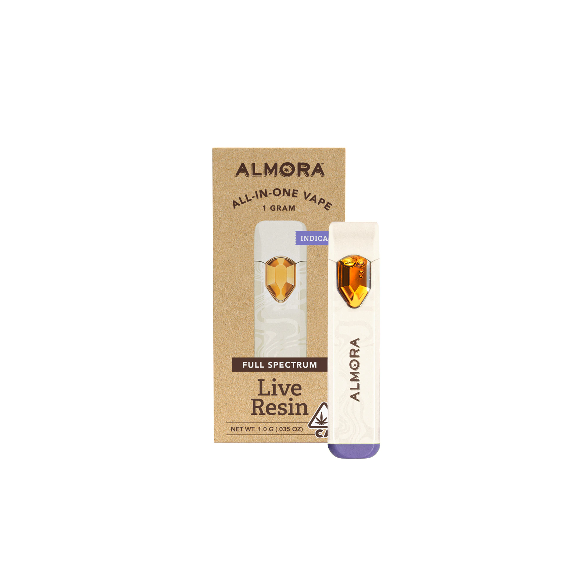 Almora - Cookie Kush Live Resin Disposable Main Image