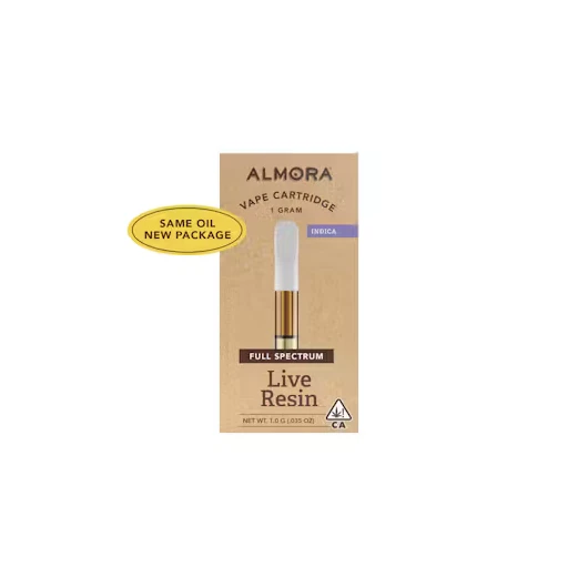 ALMORA FARMS - Almora Farm Live Resin Cart 1g Miracle Z Main Image