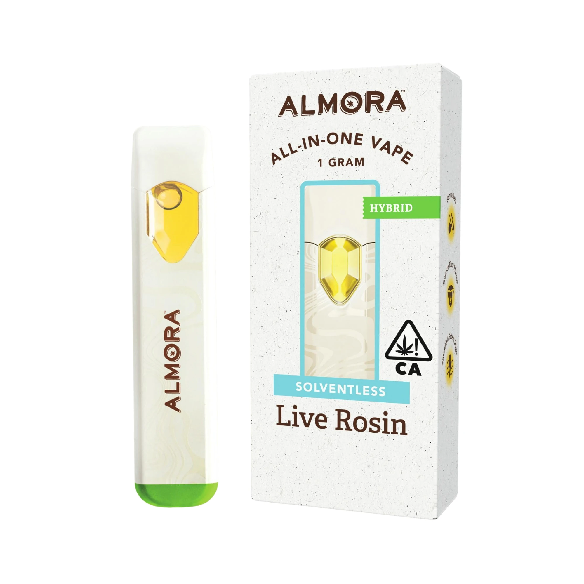 ALMORA FARMS - Almora Farm | Purple Trainwreck | Solventless All In One | [1g] | Hybrid Main Image