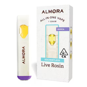 ALMORA FARMS - Almora Farm | Master Kush | Live Rosin All-In-One Vape | 1g ​