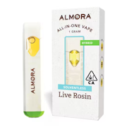 Almora Farm | Purple Trainwreck | Live Rosin All-In-One Vape | 1g