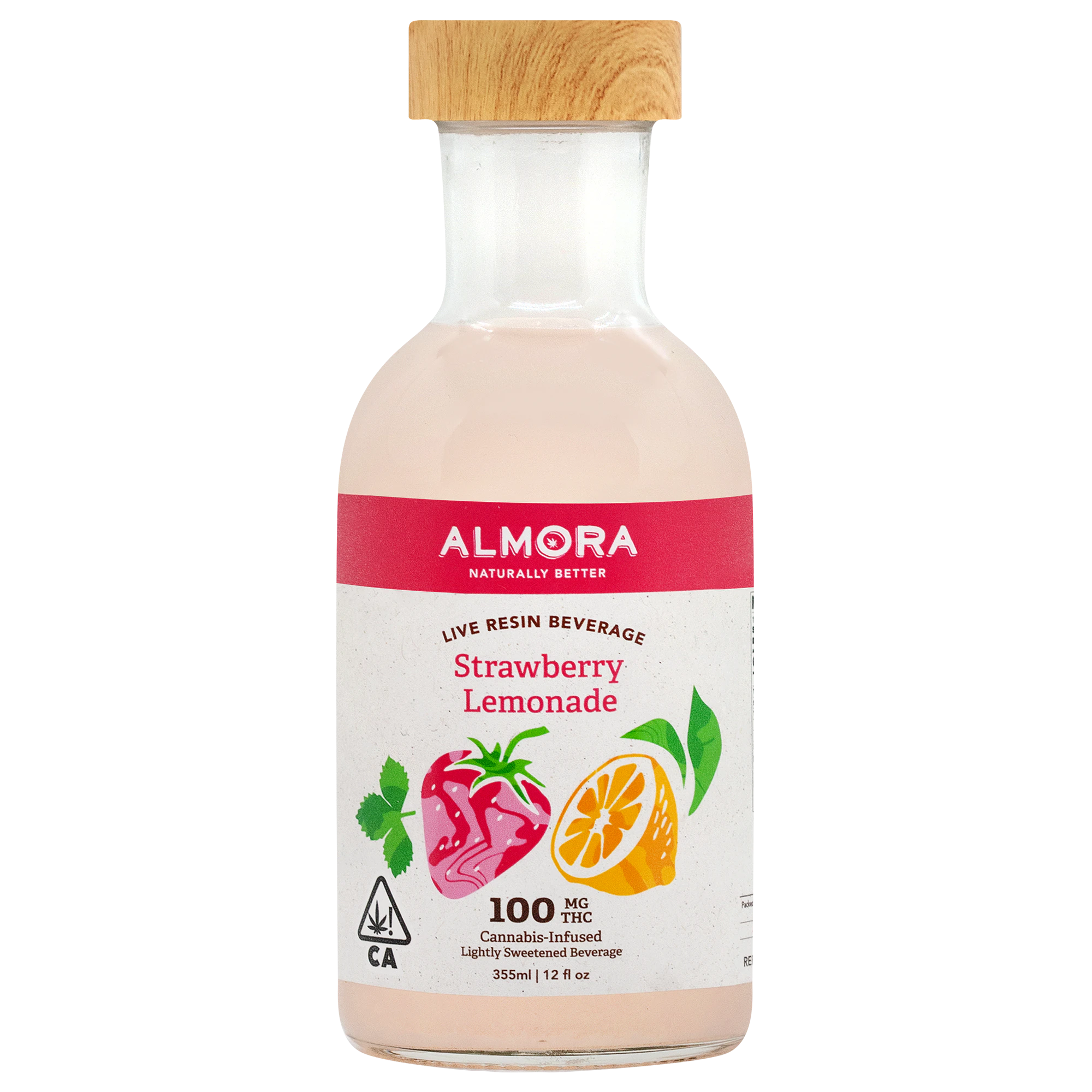 ALMORA FARMS - Almora Farms - Strawberry Lemonade - Drink - 100mg Main Image