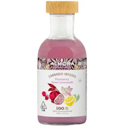 Almora Farm | Pomberry Rose Lemonade | Strain Specific- Whitethorn Rose Cannabis Beverage | 100mg