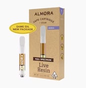 Almora Farm 1g Legend OG Live Resin Cartridge