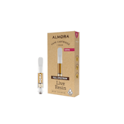 Almora Farm - Lemon Brulee Live Resin Vape Cartridge - 1G