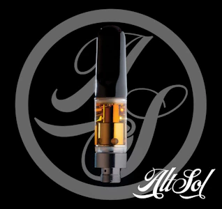ALTERNATIVE SOLUTIONS - Black Russian Half Gram Vape Cart By Alt Sol