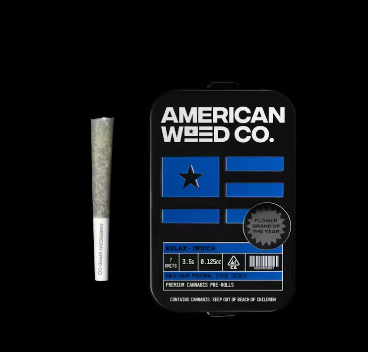 American Weed Company - American Weed Co - 7pk Infused Preroll - Apple Kush Main Image