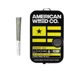 AMERICAN WEED COMPANY - American Weed Co. | Tangie Poison | THCV Diamond Infused Pre-Roll 7pk | 3.5g