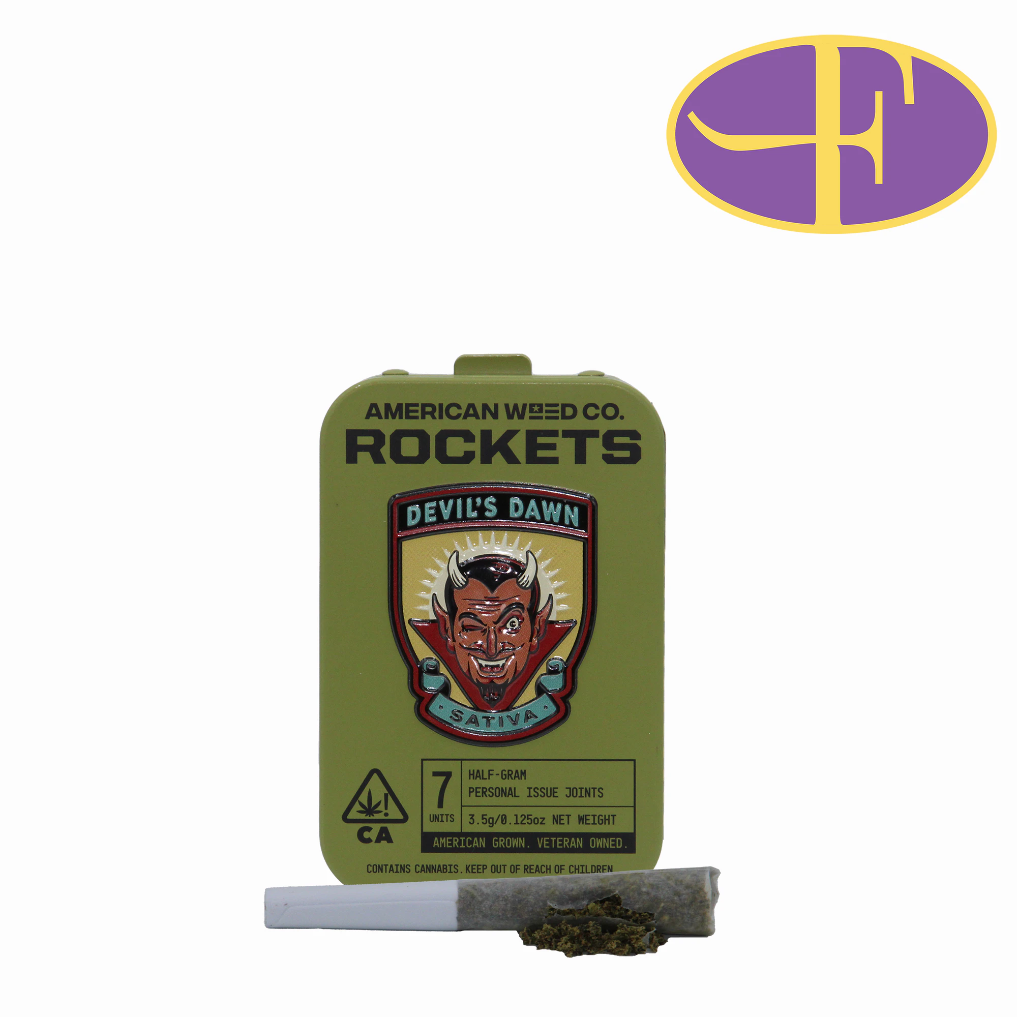 American Weed Co. - Devil's Dawn Pre-Roll Pack (7pk) Main Image