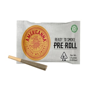 AMERICANNA RX - Almond Mochi (H) | 1g Preroll | Americanna