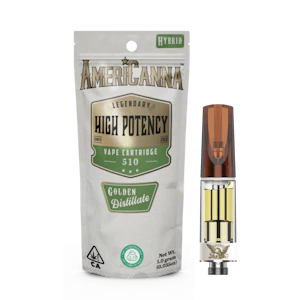 AmeriCanna - Zimosa (H) | 1g High Potency 510 Cart | Americanna