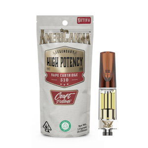 AmeriCanna - Hawaiian Punch (S) | 1g High Potency 510 Cart | Americanna
