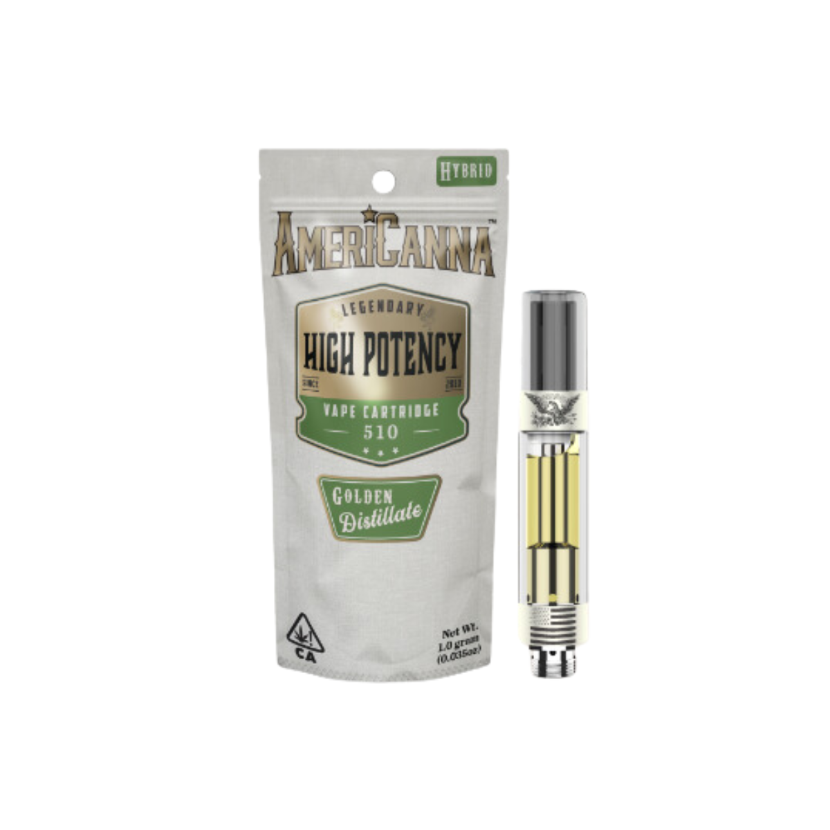 Blue Dream (H) | High Potency 510 1g Cart. | Americanna