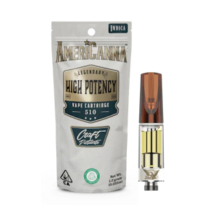 AmeriCanna - Purple Martian (I) | 1g High Potency 510 Cart | Americanna