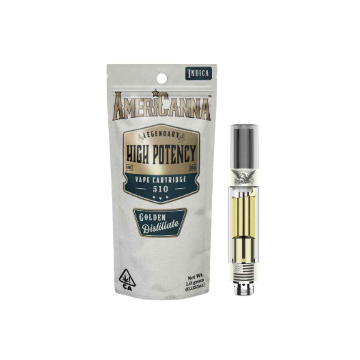 Berry Zlushie (I) | High Potency 510 1g Cart. | Americanna