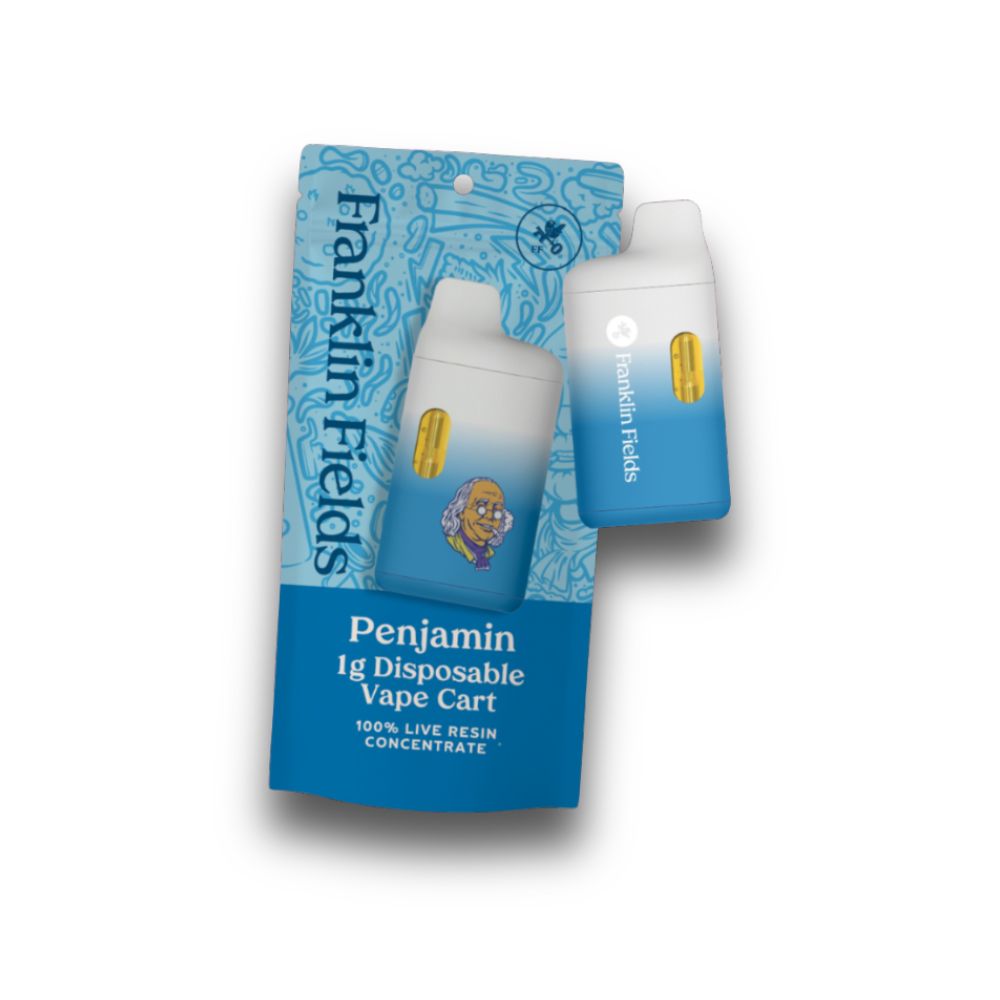 Blueberry Smash 1g Live Resin Disposable Penjamin - FRANKLIN FIELDS