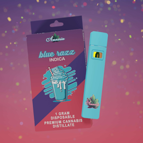Amnesia 1G Disposable- Blue Razz