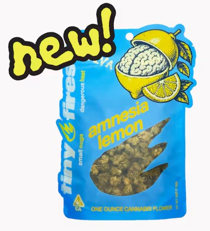 Tiny Fires - Tiny Fires Amnesia Lemon SMALLS Ounce PD 25% Main Image