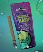  Amnesia- Glass Tip- Bubble Hash-Infused Pre Roll- OG -Indica-1.3g-48.48% THC