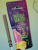 Amnesia- Glass Tip- Buble Hash-Infused Pre Roll- Pink Lemonade -Sativa-1.3g-52.76% THC