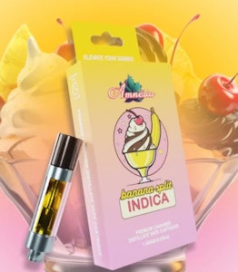 AMNESIA -  Amnesia-Banana Split -1g 510 Vape - 85.55% THC