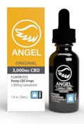Angel Flavorless CBD Tincture: 3000mg