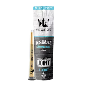 WEST COAST CURE - Animal Cookies (H) | 1g CUREJoint Single | West Coast Cure