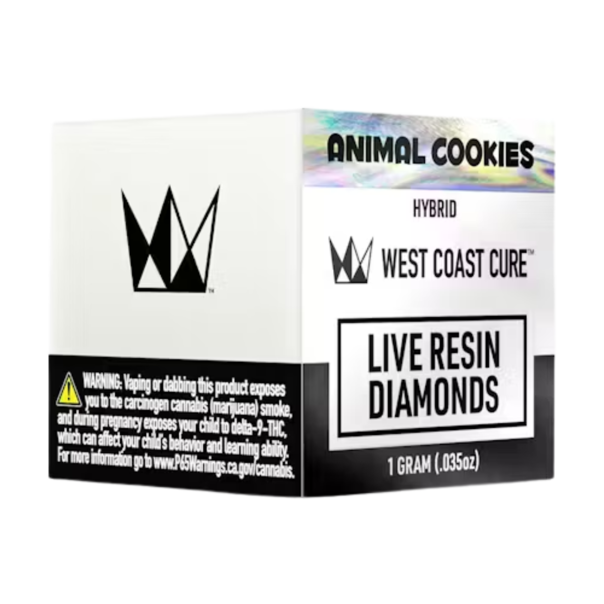 Animal Cookies (H) | 1g Live Resin Diamonds | West Coast Cure