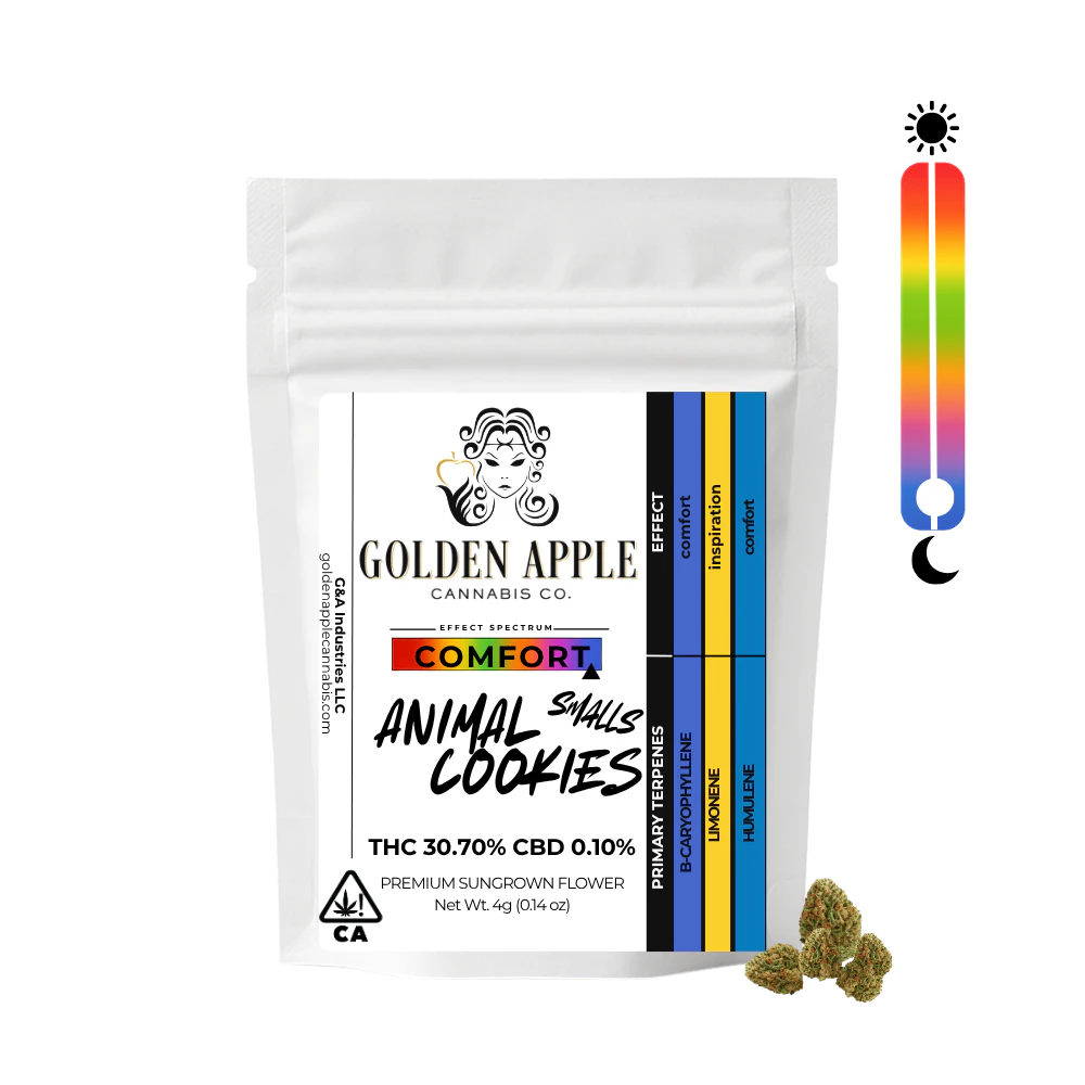 Golden Apple Cannabis Co. - Animal Cookies | Smalls | 4g Main Image