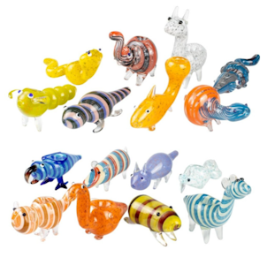 Yellow Bird Wholesale - 5" Animal Pipe
