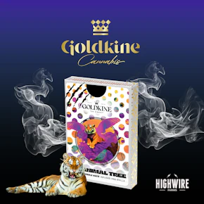 Goldkine Animal Tree Bubble Hash Infused Prerolls 5pk (5x.6)