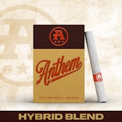 Anthem | 10pk (.35g) Prerolls | Hybrid Blend | 3.5g