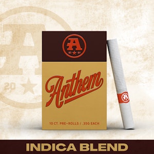Anthem - Anthem | 10pk (.35g) Prerolls | Indica Blend | 3.5g