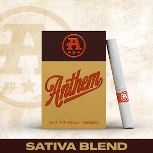 Anthem - Anthem | 10pk (.35g) Prerolls | Sativa Blend | 3.5g