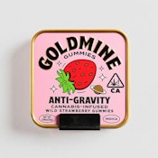 Goldmine Anti-Gravity Wild Strawberry Indica Gummies 100mg