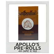 Apollo's Pre-Rolls - Horchata - 4g (4pc x 1g)